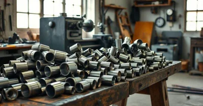 Fabricação de peças usinadas